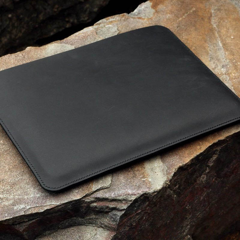 Túi da MacBook da bò sáp mỏng nhẹ, dạng sleeve  – 12-16 inch - SL3307